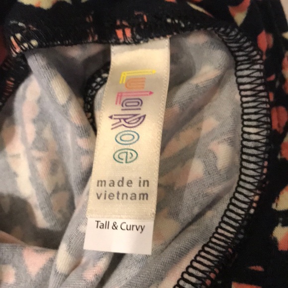 LuLaRoe Tall & Curvy leggings NWT - Picture 3 of 6